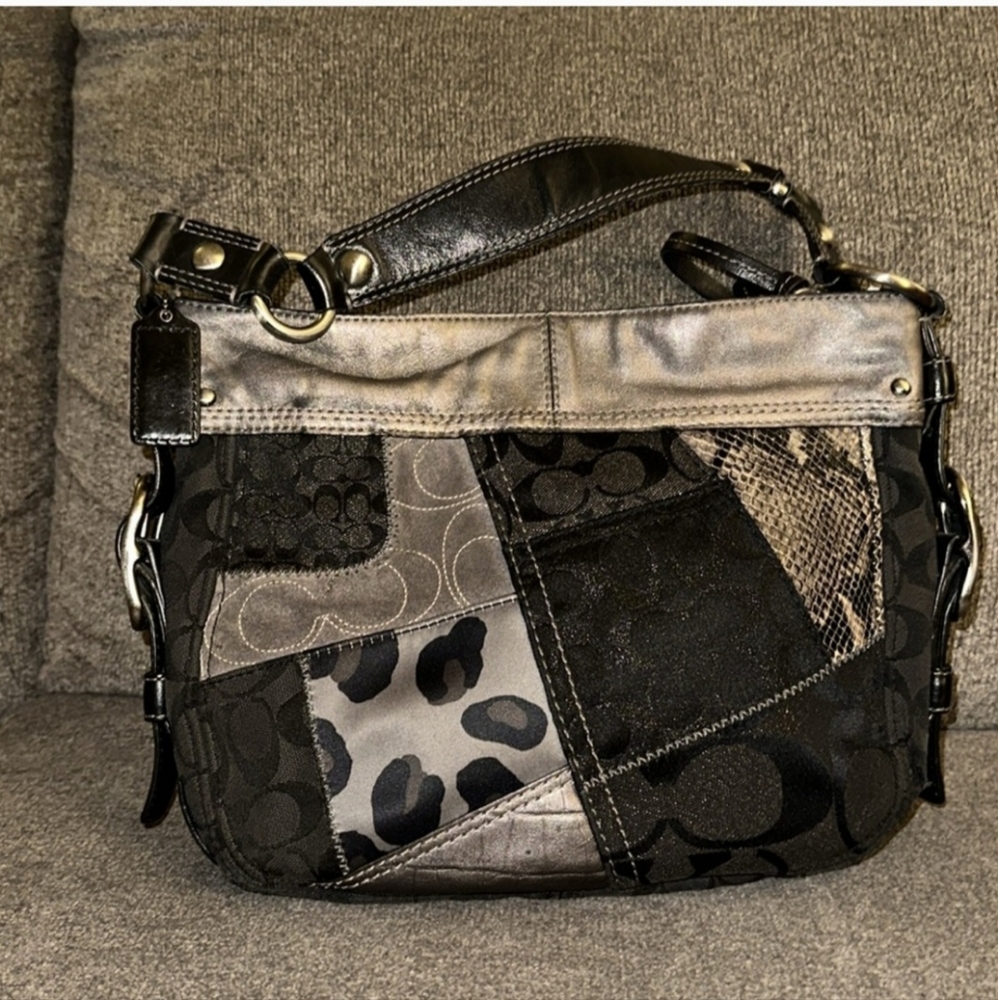 Gray Coach Patchwork - image 4